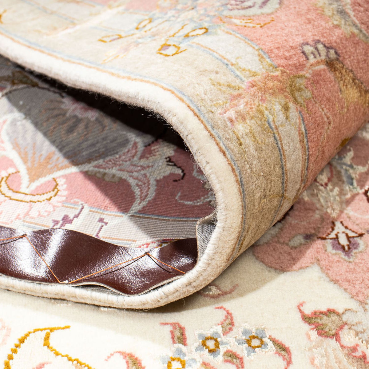 Tapis persan - Tabriz - Royal - 206 x 152 cm - beige