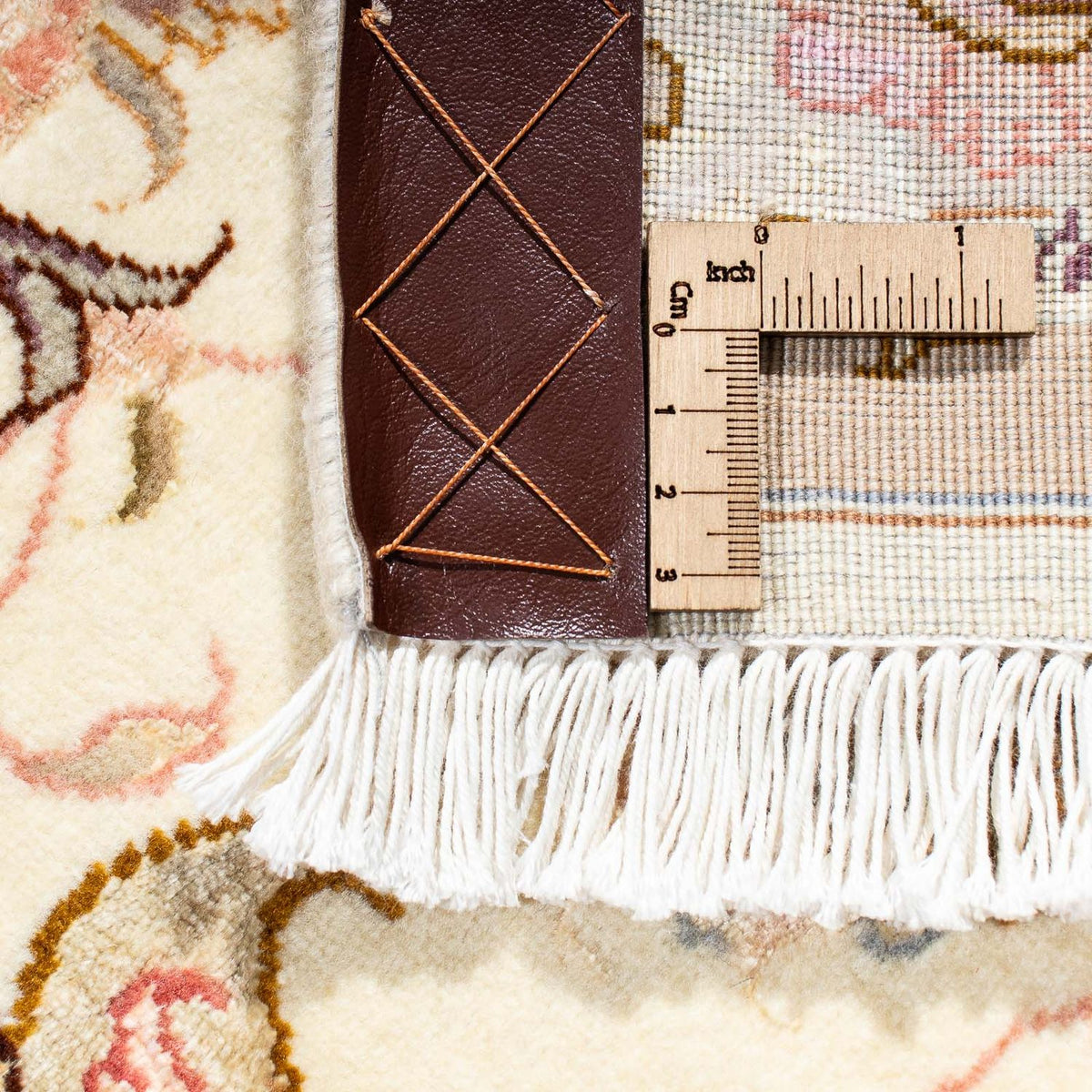 Tapis persan - Tabriz - Royal - 206 x 152 cm - beige