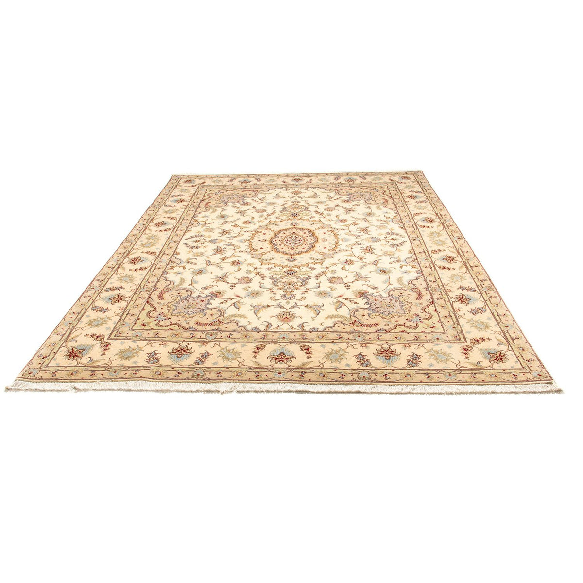 Tapis persan - Tabriz - Royal - 268 x 198 cm - beige