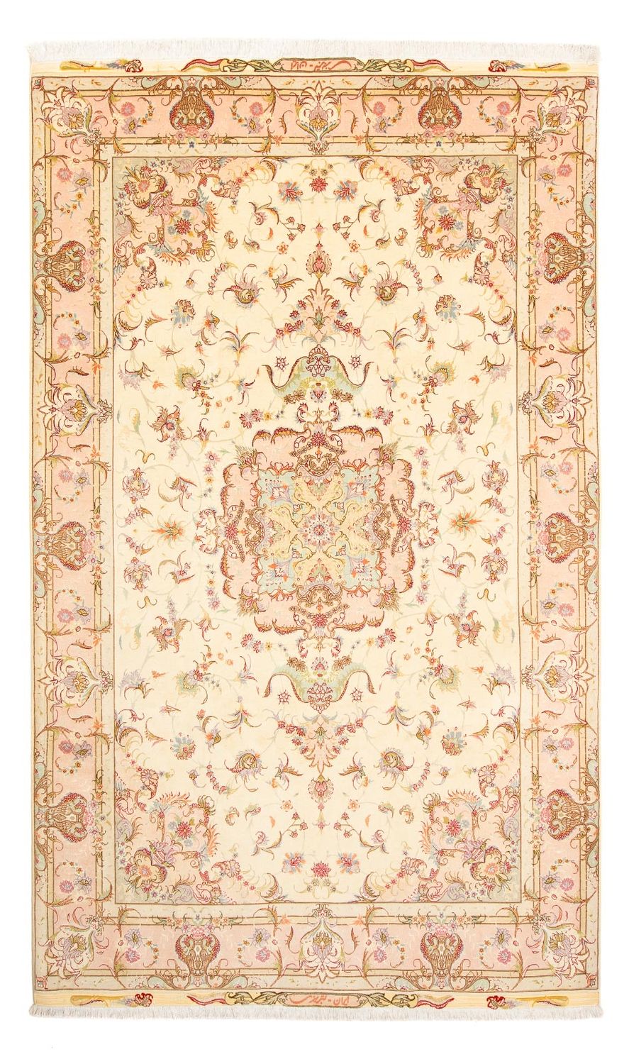 Tapis persan - Tabriz - Royal - 288 x 198 cm - beige