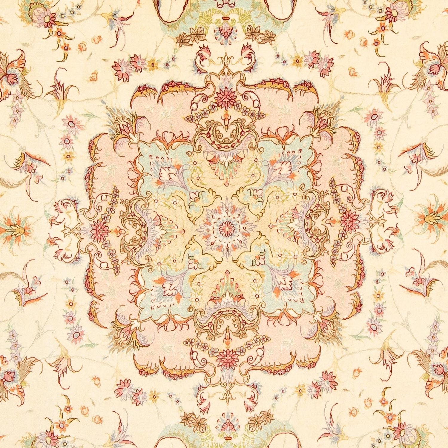 Tapis persan - Tabriz - Royal - 288 x 198 cm - beige