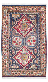 Tapis Gabbeh - Persan Kashkuli - 230 x 148 cm - bleu foncé