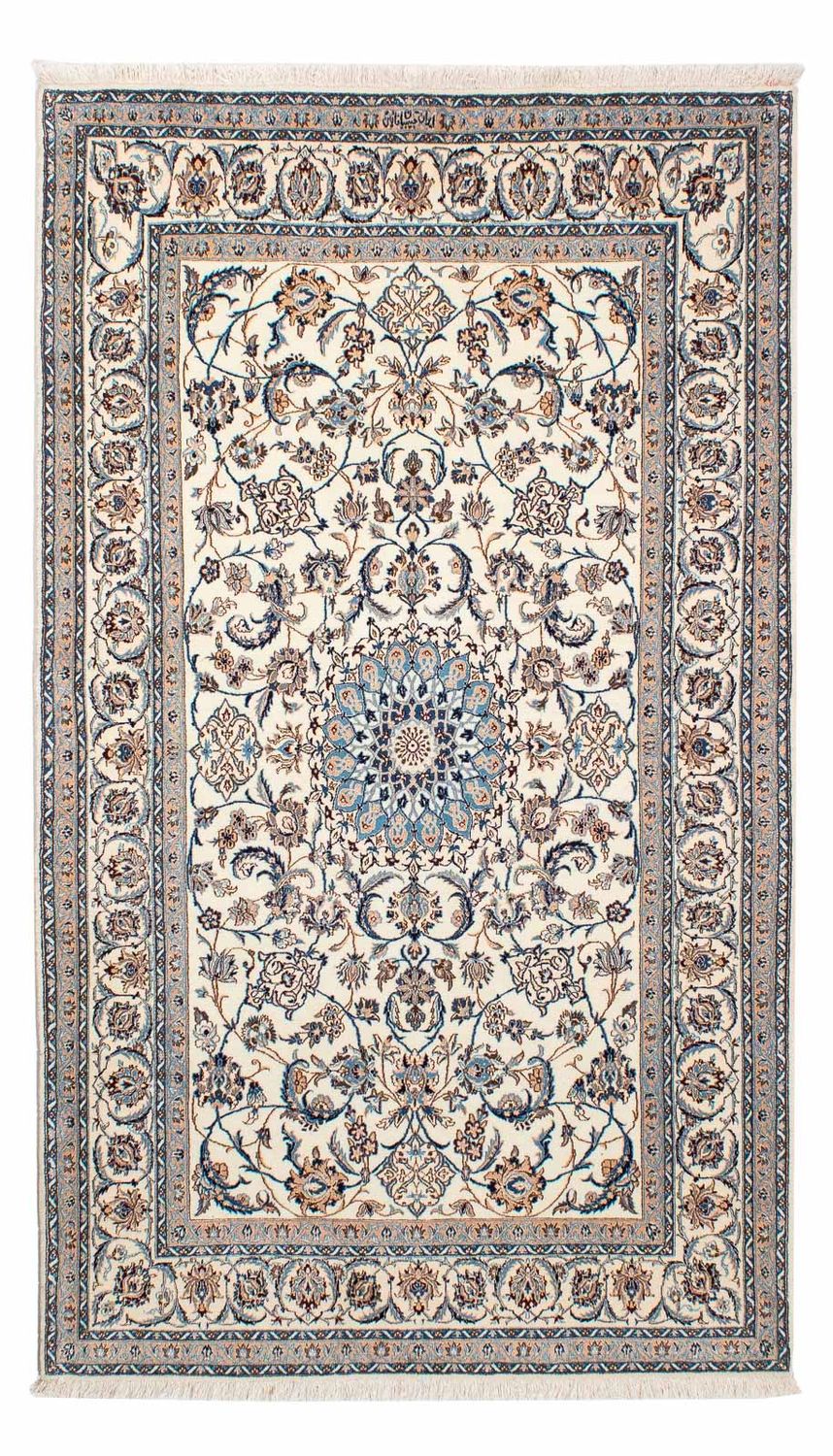 Tapis persan - Nain - Premium - 204 x 130 cm - beige