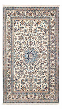Tapis persan - Nain - Premium - 204 x 130 cm - beige