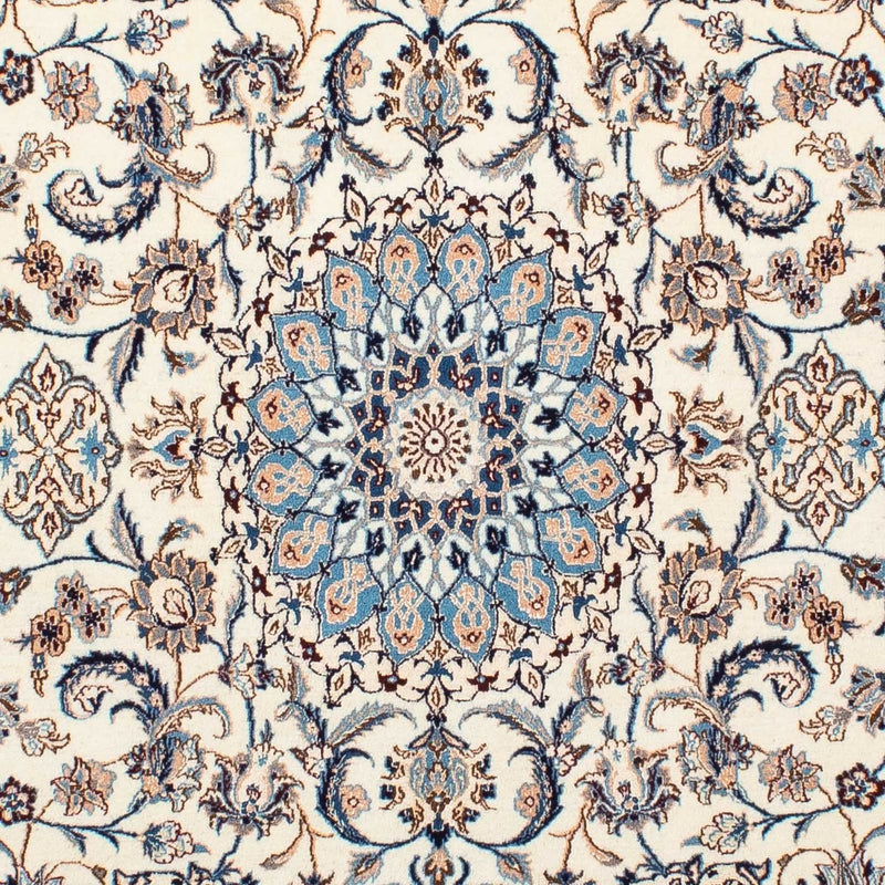 Tapis persan - Nain - Premium - 204 x 130 cm - beige