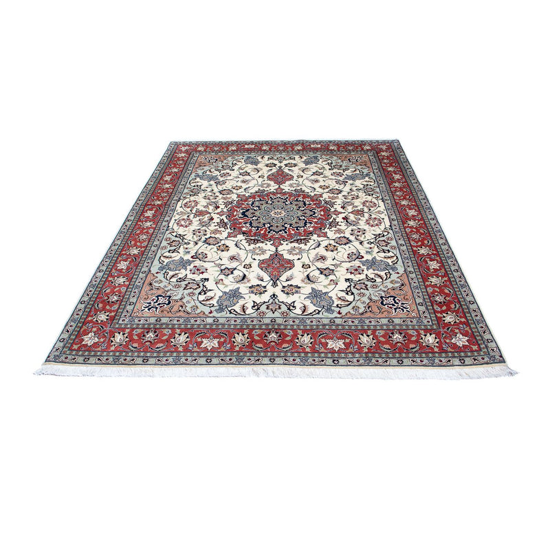 Tapis persan - Tabriz - Royal - 210 x 150 cm - beige