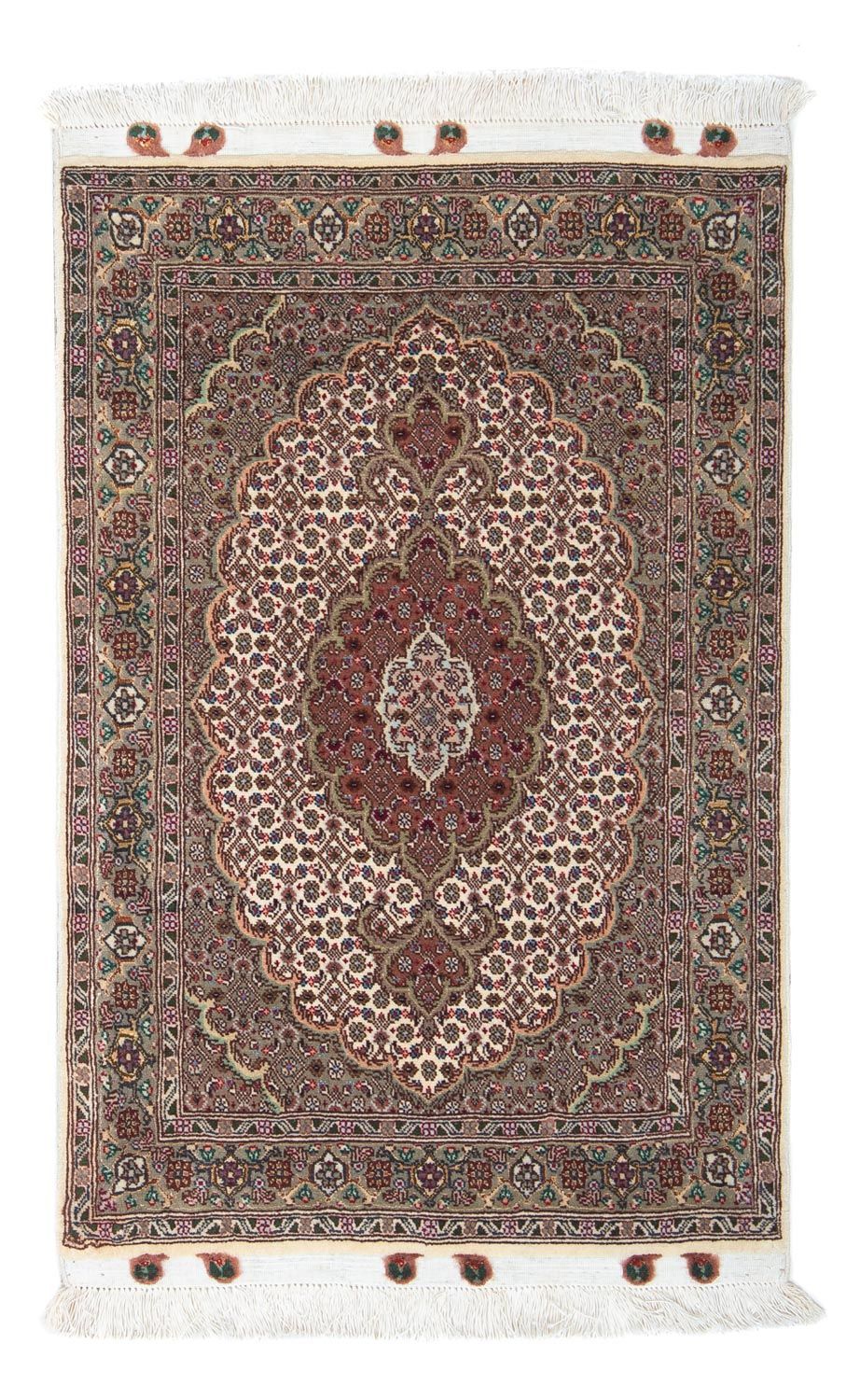 Tapis persan - Tabriz - Royal - 90 x 60 cm - beige