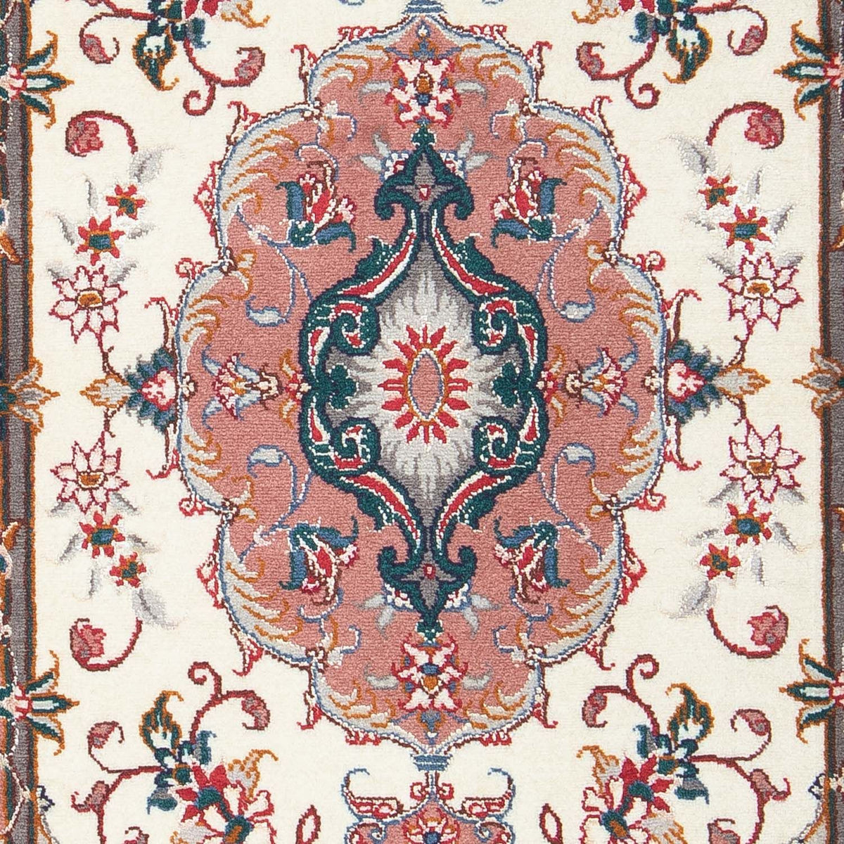Tapis persan - Tabriz - Royal - 90 x 60 cm - beige