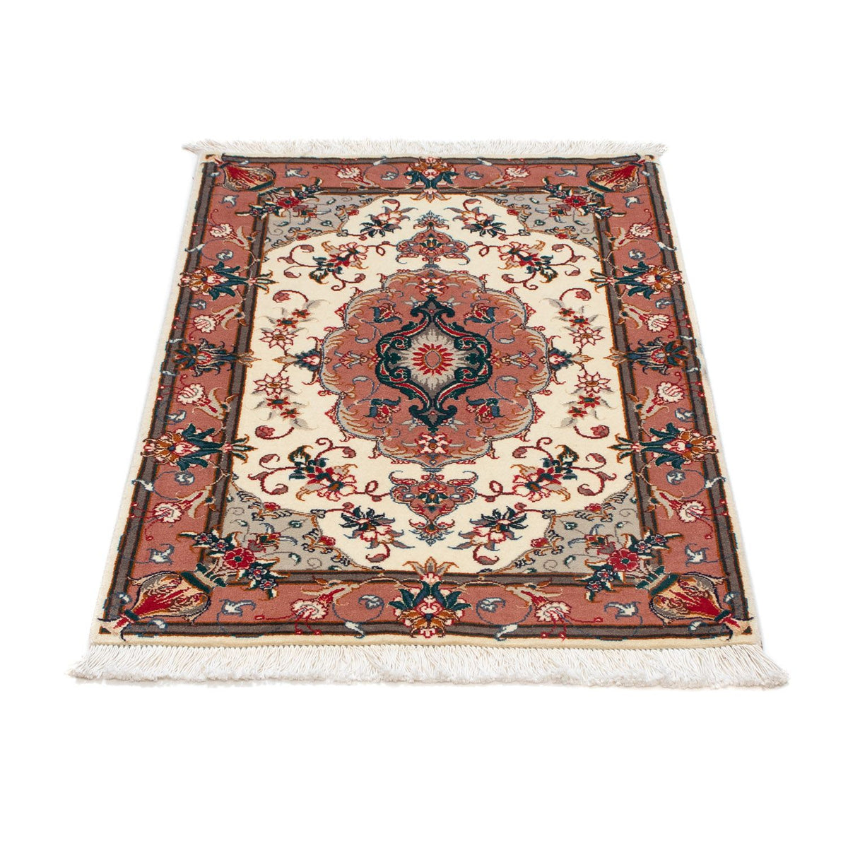 Tapis persan - Tabriz - Royal - 90 x 60 cm - beige