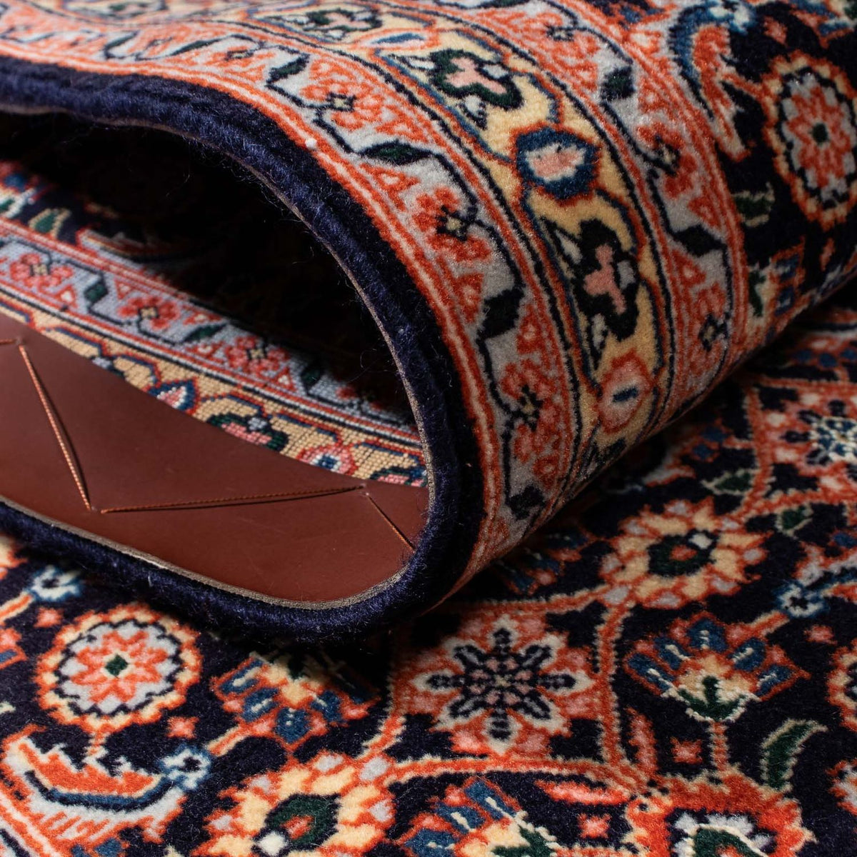 Tapis de couloir Tapis persan - Tabriz - 200 x 63 cm - multicolore