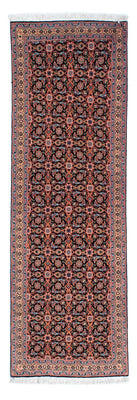 Tapis de couloir Tapis persan - Tabriz - 202 x 67 cm - bleu foncé