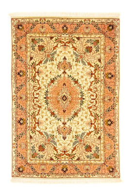 Tapis persan - Tabriz - Royal - 148 x 98 cm - beige
