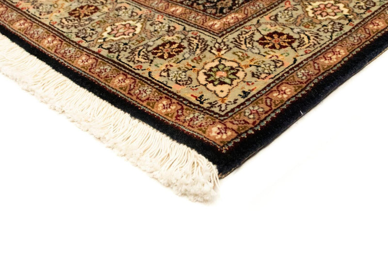 Tapis persan - Tabriz - Royal - 141 x 100 cm - bleu foncé