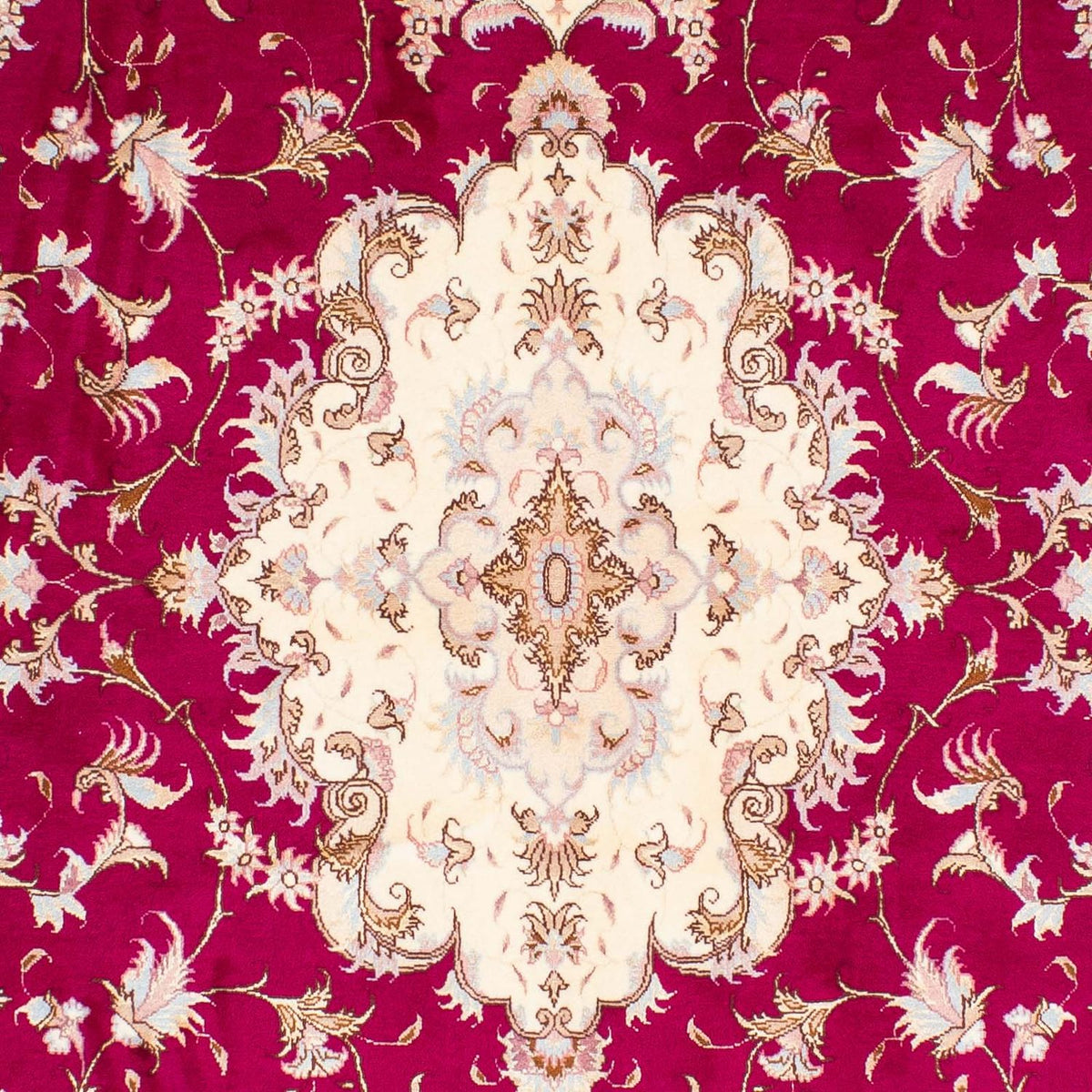 Tapis persan - Tabriz - Royal - 242 x 168 cm - rouge