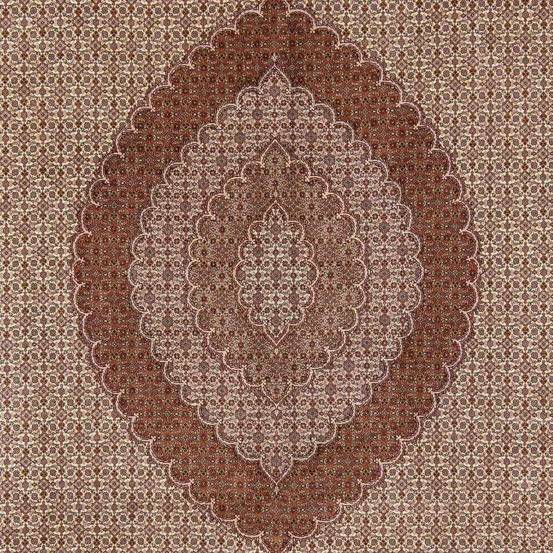 Tapis persan - Tabriz - 350 x 254 cm - marron