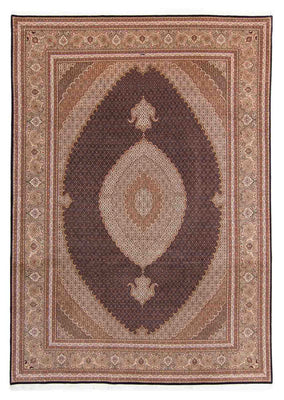 Tapis persan - Tabriz - 352 x 252 cm - marron clair