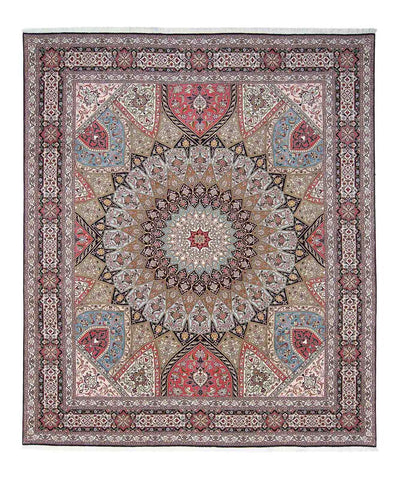 Tapis de Tabriz - 50 rangs Tapis 252x303cm - Tapis persan