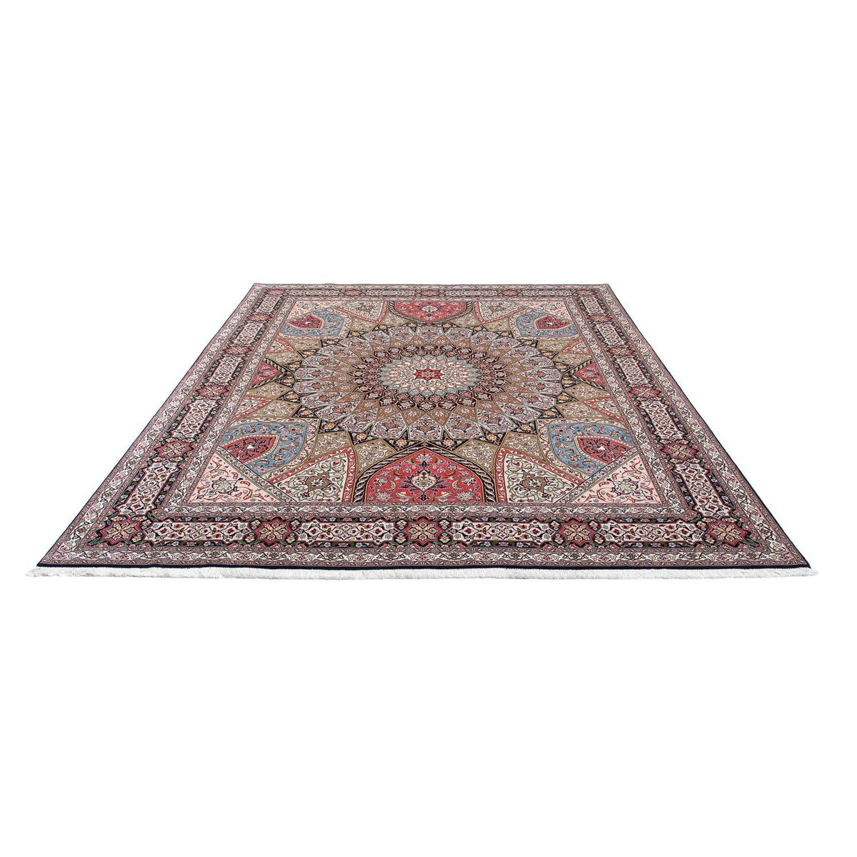 Tapis persan - Tabriz - Royal - 303 x 252 cm - multicolore