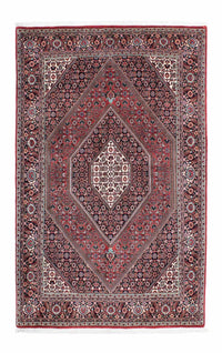 Tapis persan - Bidjar - 210 x 130 cm - rouge clair