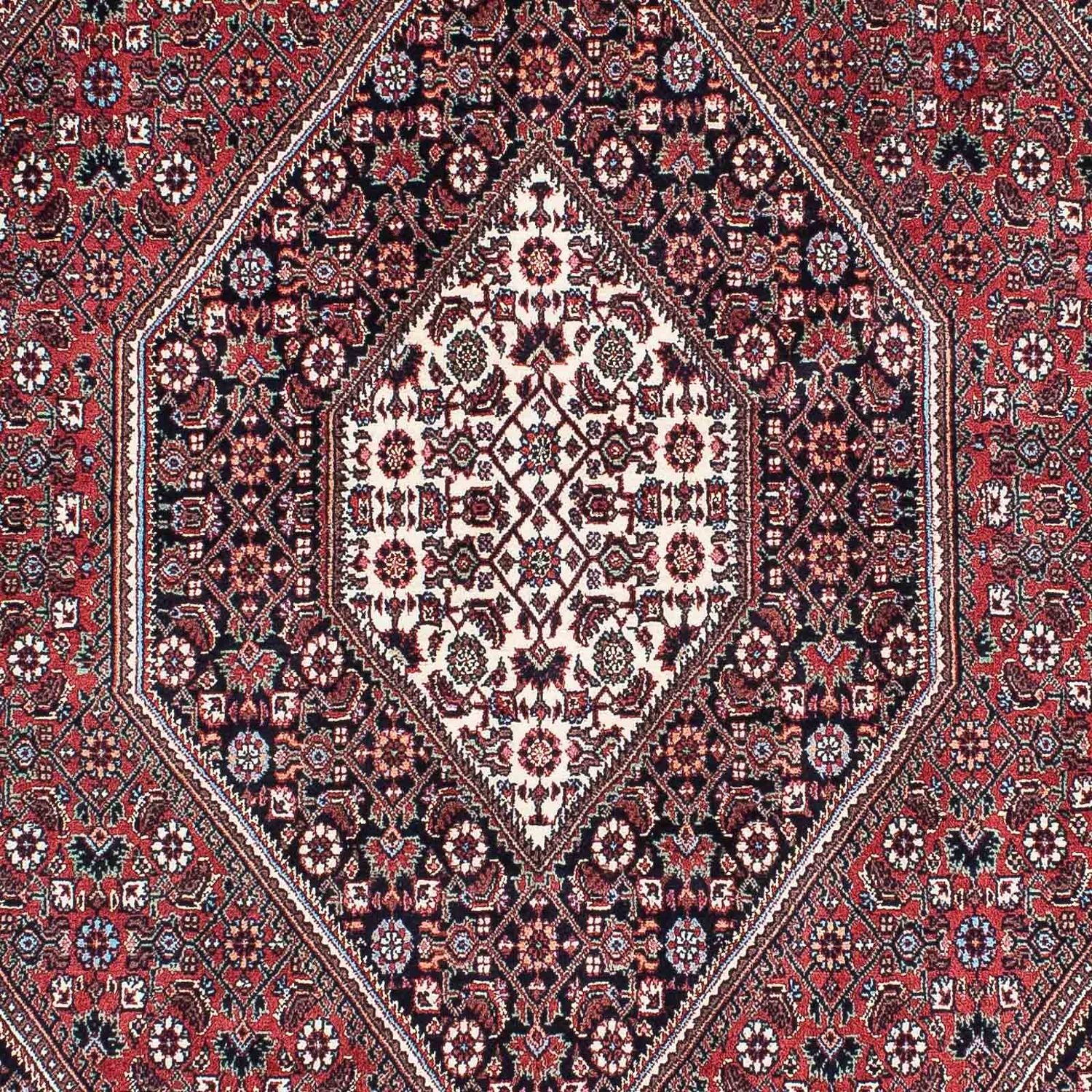 Tapis persan - Bidjar - 210 x 130 cm - rouge clair