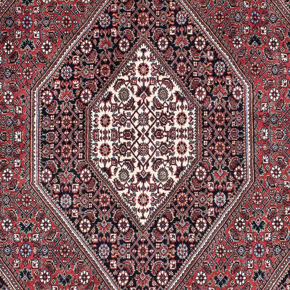 Tapis persan - Bidjar - 210 x 130 cm - rouge clair