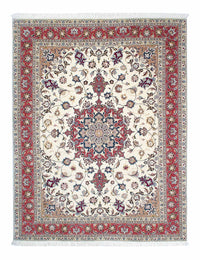 Tapis persan - Tabriz - Royal - 198 x 154 cm - beige