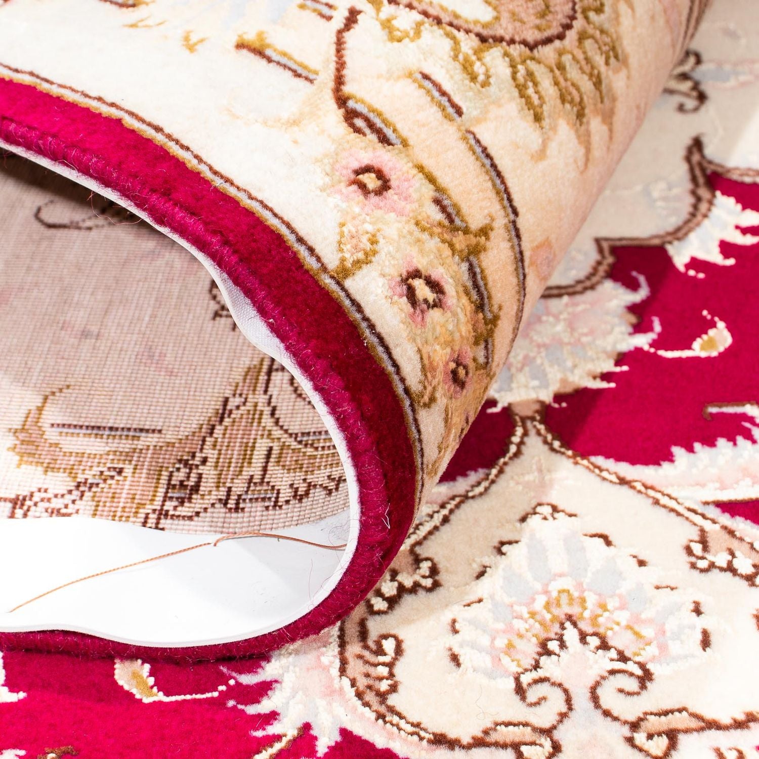 Tapis persan - Tabriz - Royal - 240 x 169 cm - rouge