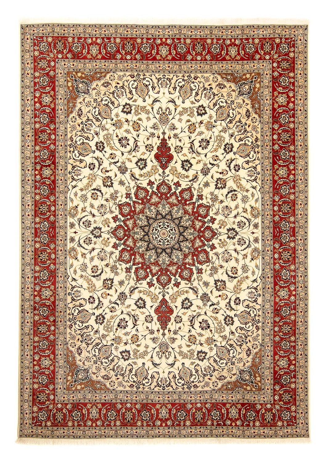 Tapis persan - Tabriz - 358 x 254 cm - beige