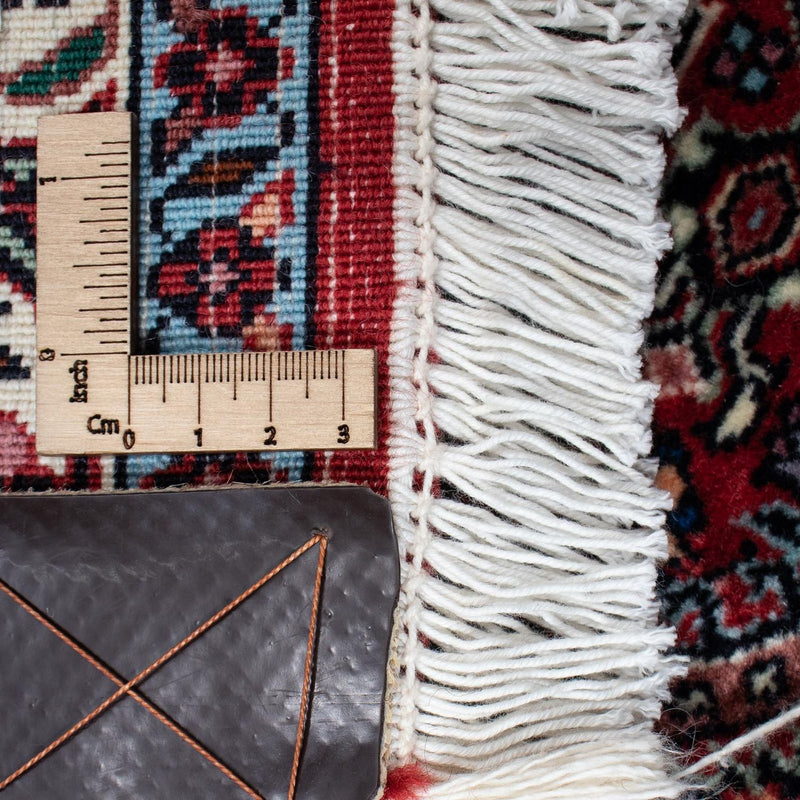 Tapis persan - Bidjar - 195 x 136 cm - rouge clair