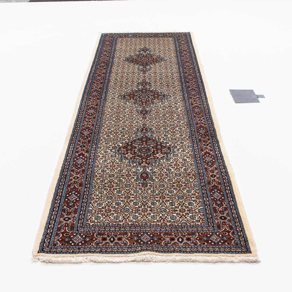 Tapis de couloir Tapis persan - Classique - 288 x 80 cm - beige
