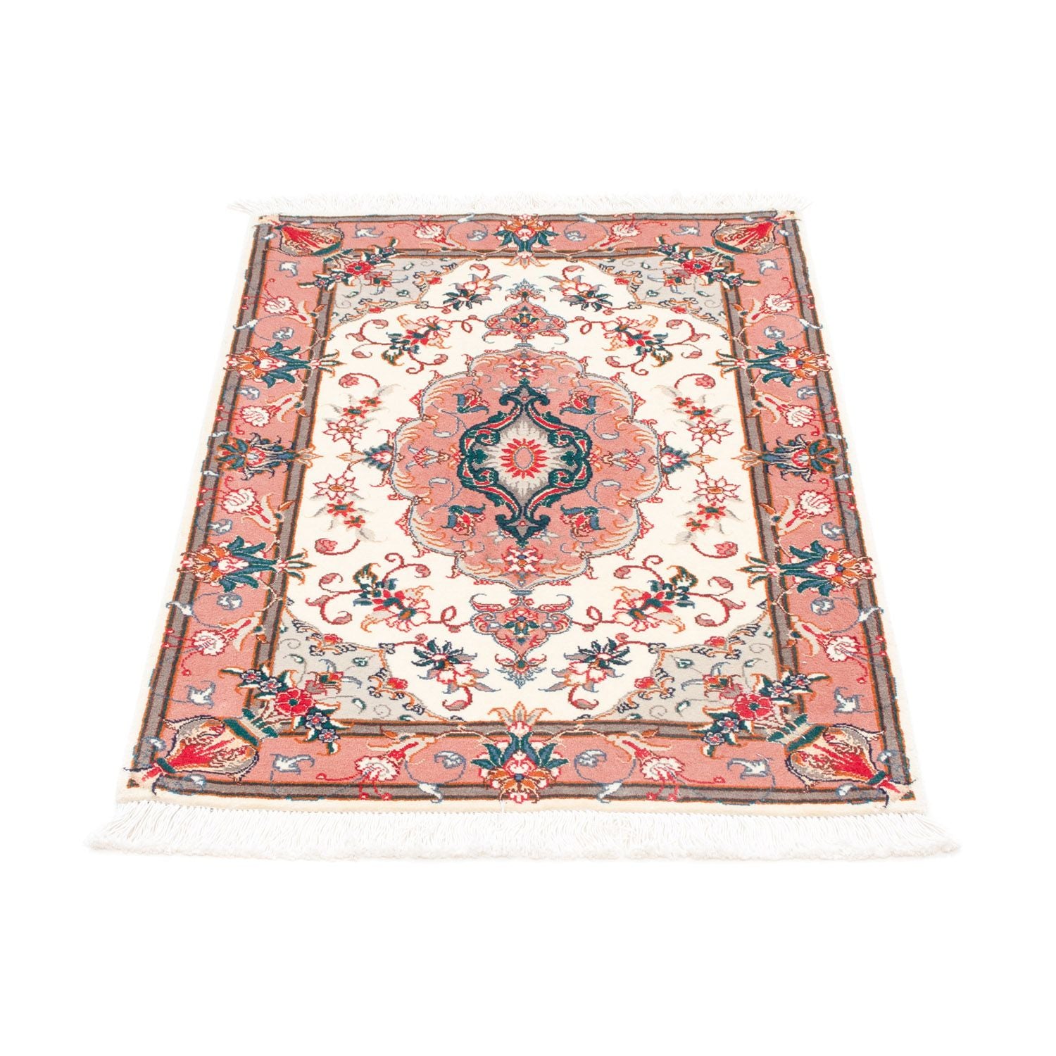 Tapis persan - Tabriz - Royal - 92 x 60 cm - beige