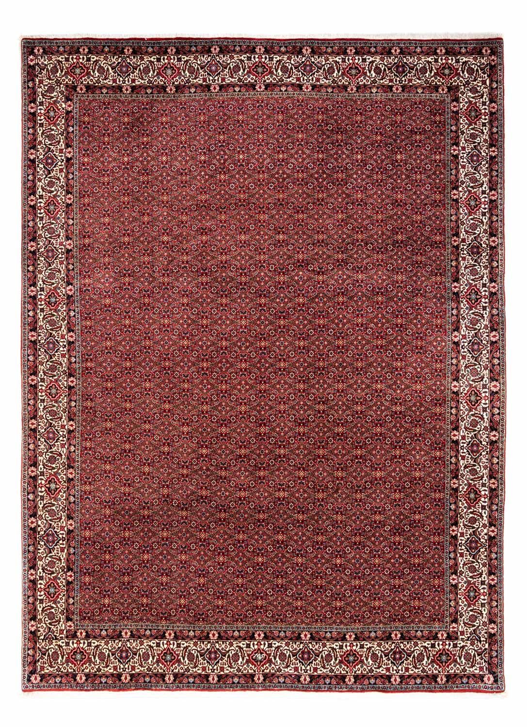Tapis persan - Bidjar - 340 x 248 cm - rouge