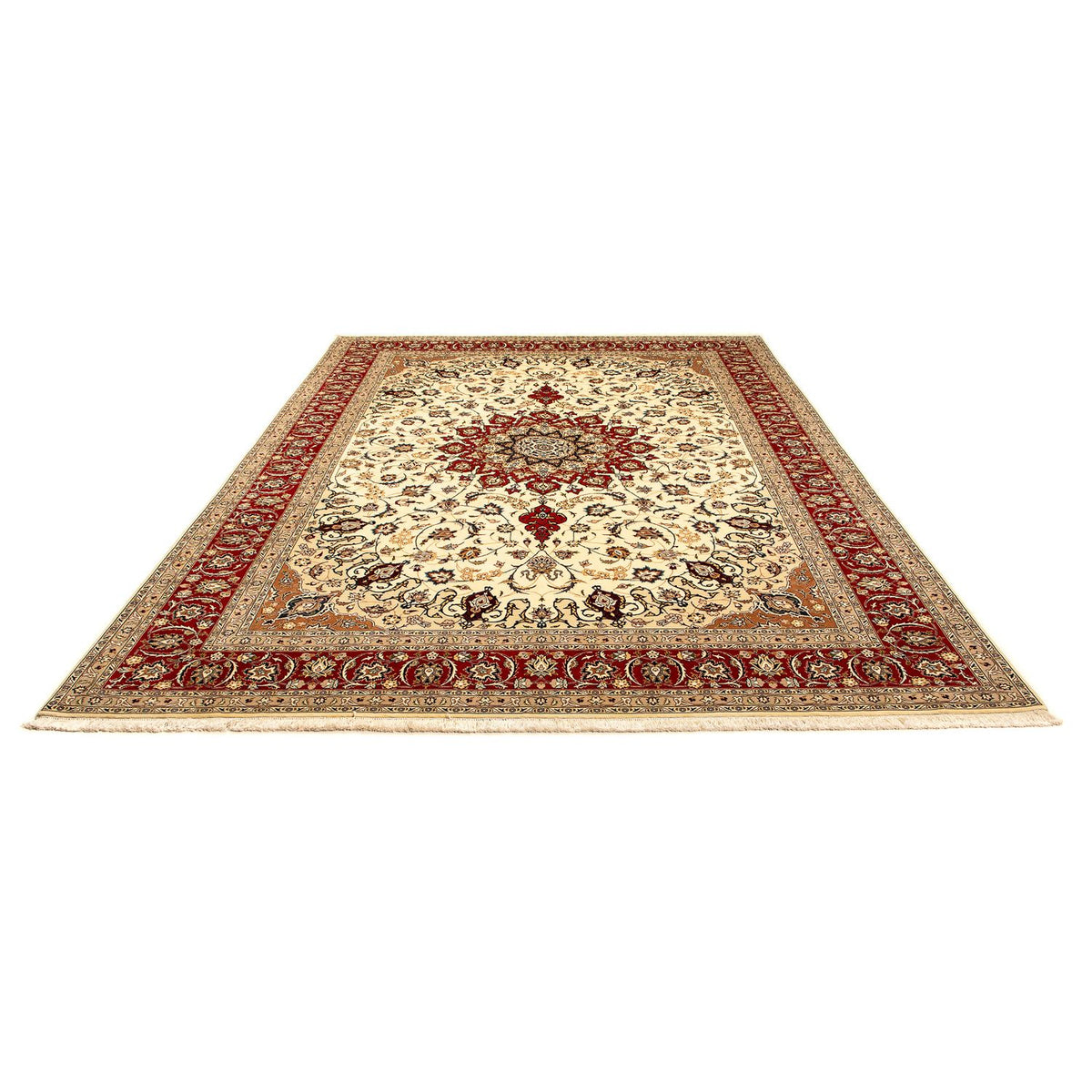 Tapis persan - Tabriz - Royal - 351 x 252 cm - beige