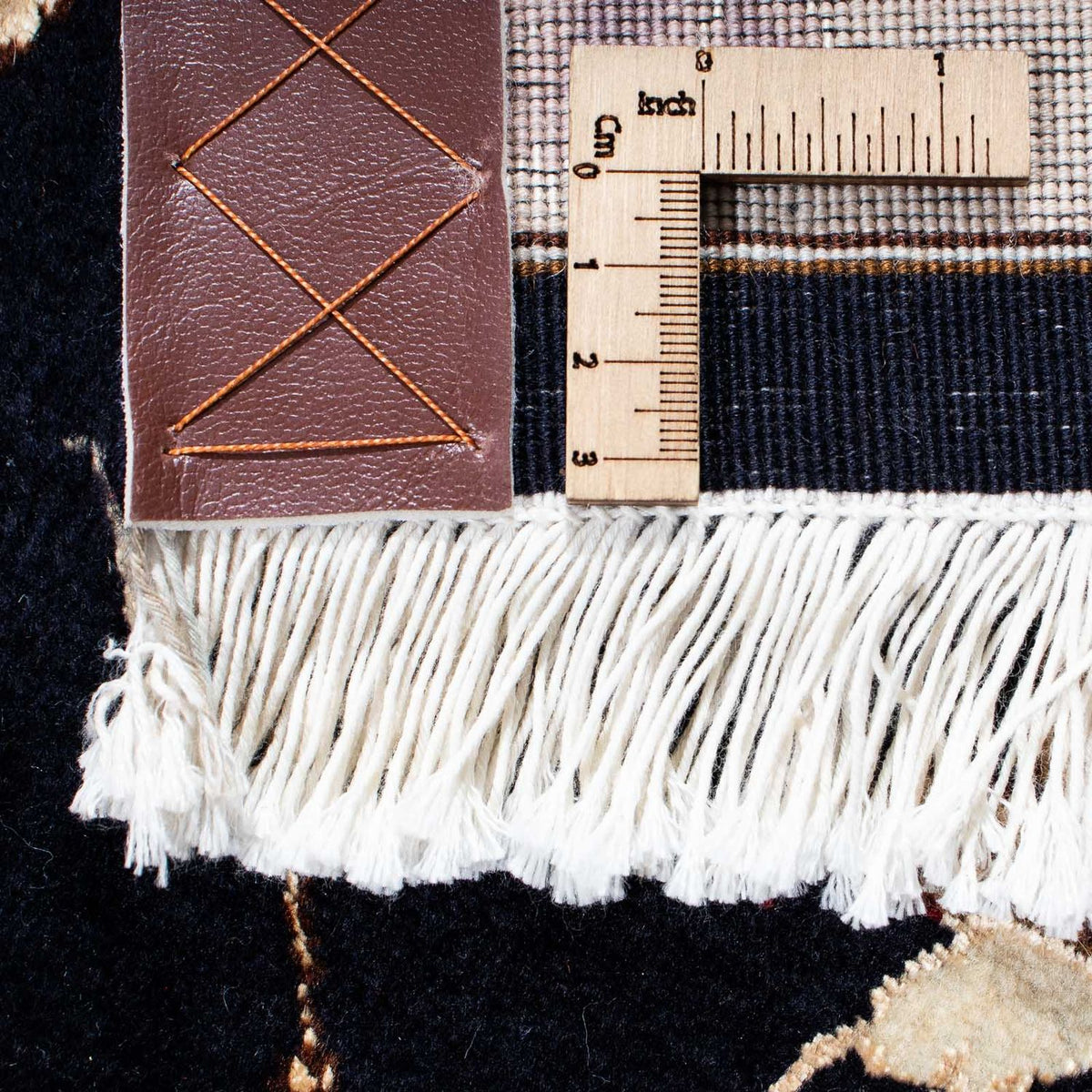 Tapis persan - Tabriz - Royal - 245 x 168 cm - bleu foncé