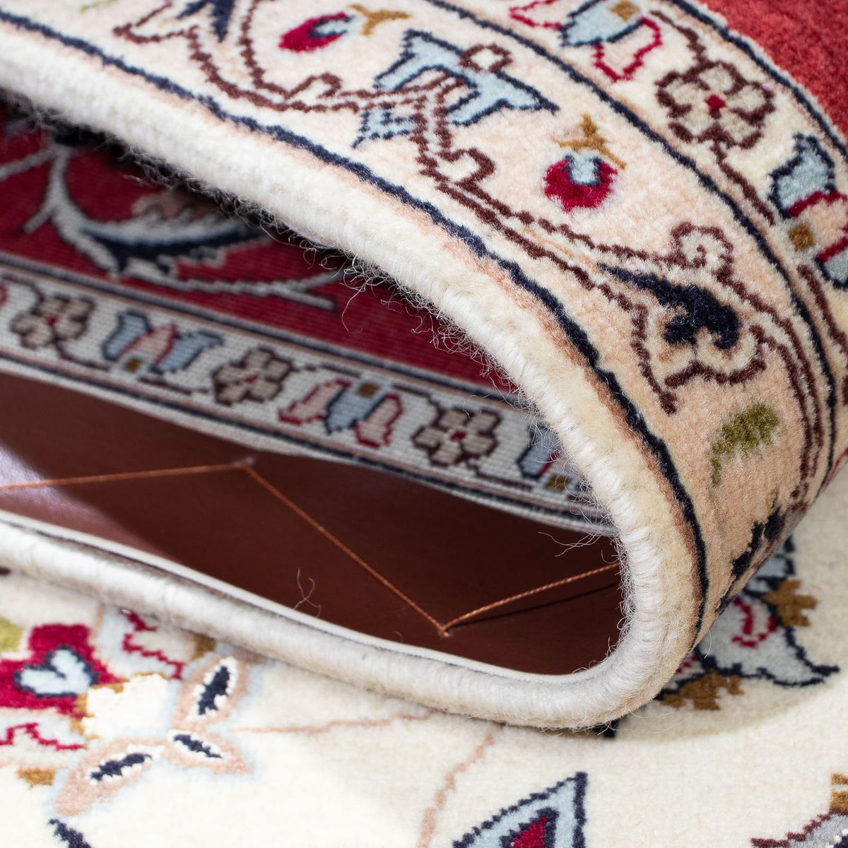 Tapis persan - Tabriz - Royal - 191 x 156 cm - beige