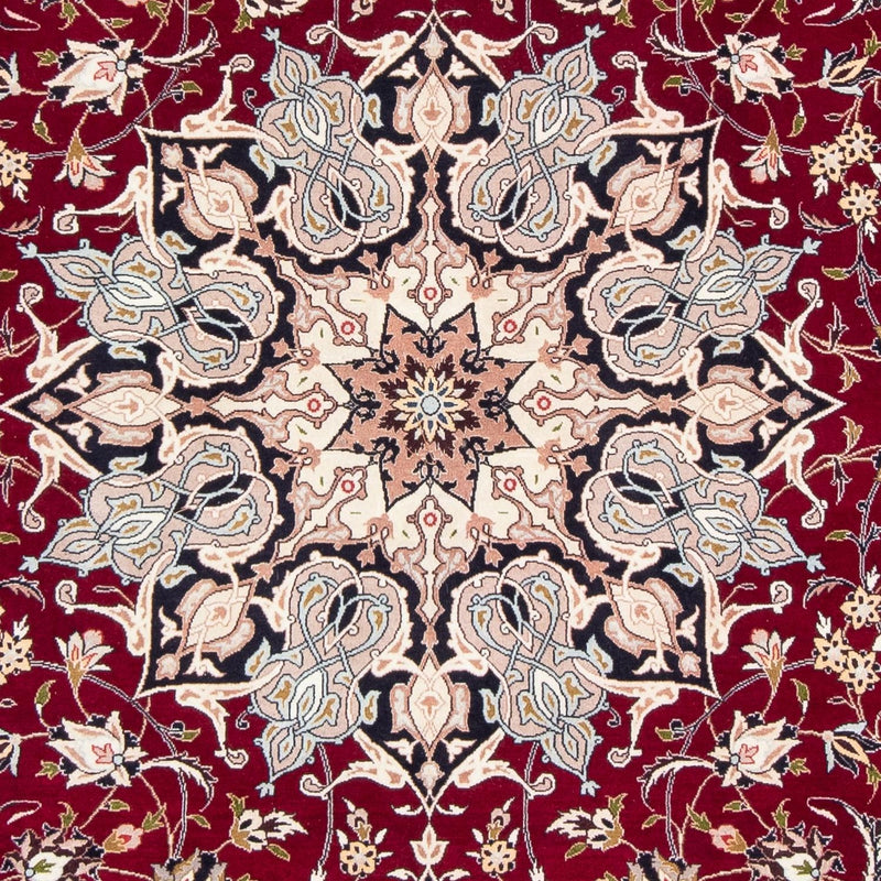 Tapis persan - Tabriz - Royal - 305 x 205 cm - rouge foncé