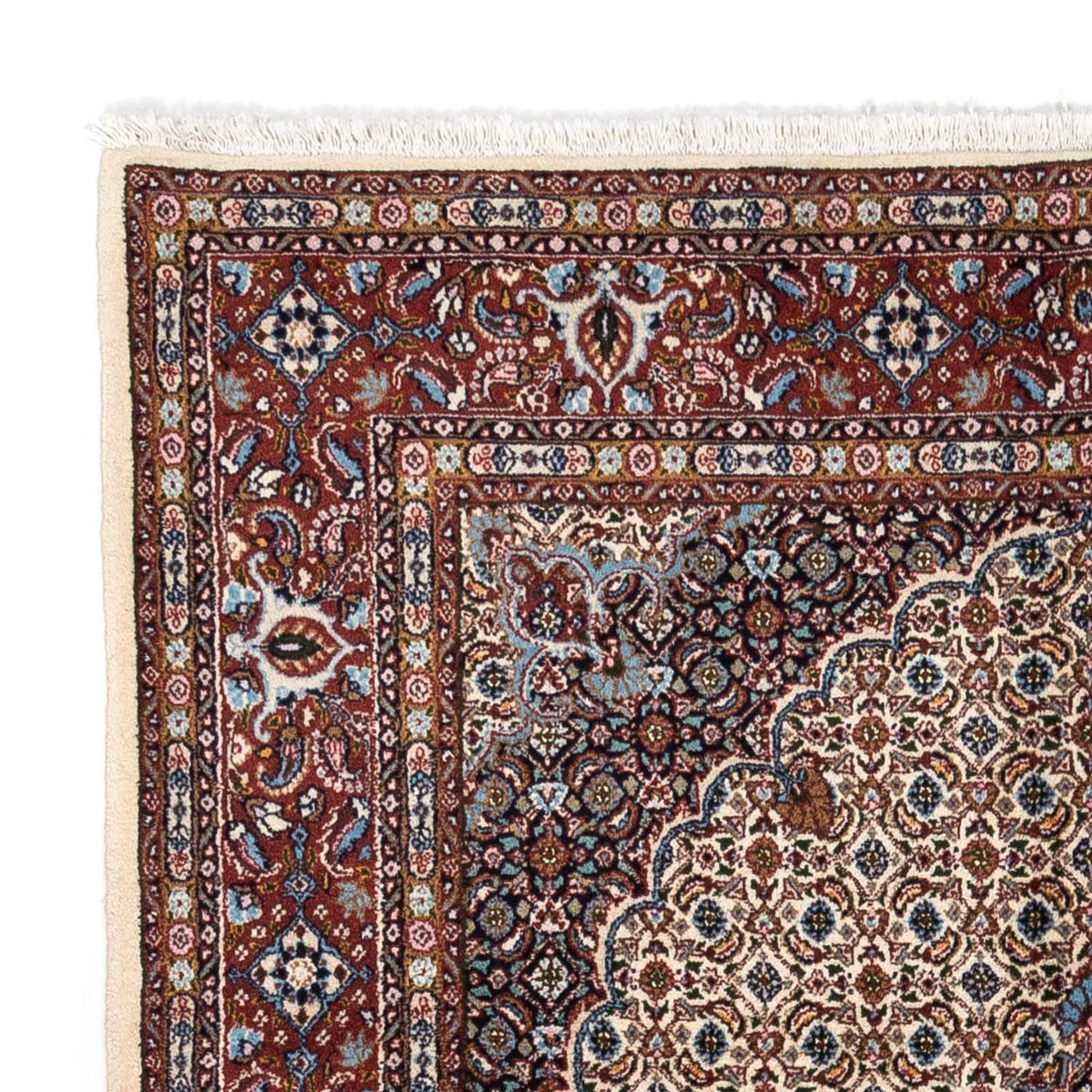 Tapis persan - Classique - 246 x 158 cm - rouge foncé