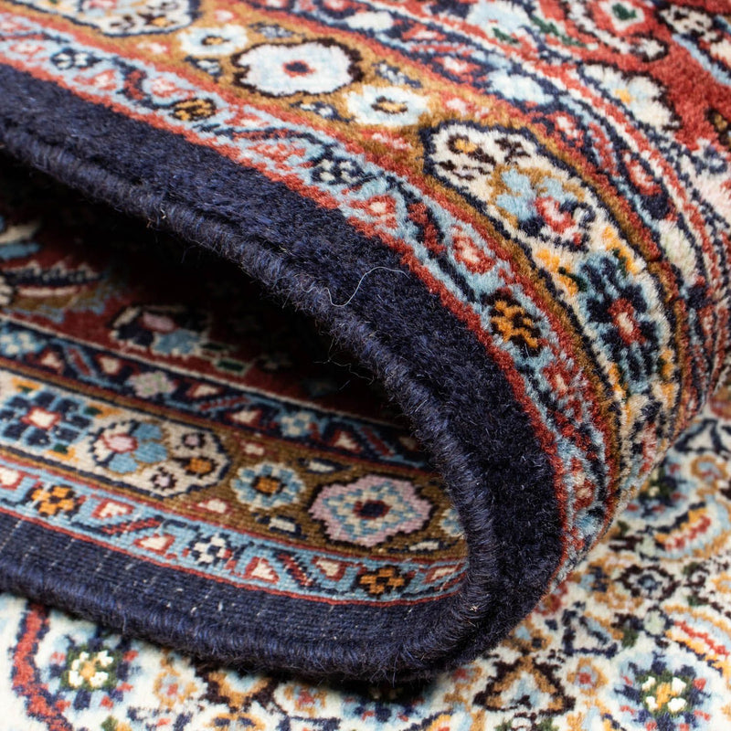 Tapis persan - Classique - 198 x 149 cm - bleu foncé