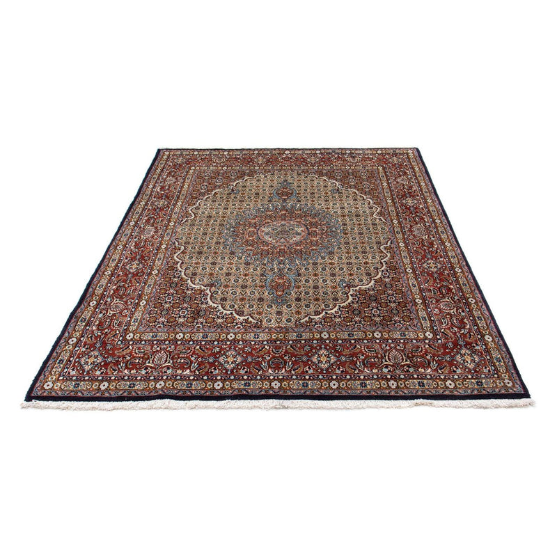 Tapis persan - Classique - 198 x 149 cm - bleu foncé