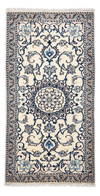 Tapis persan - Nain - 136 x 86 cm - beige