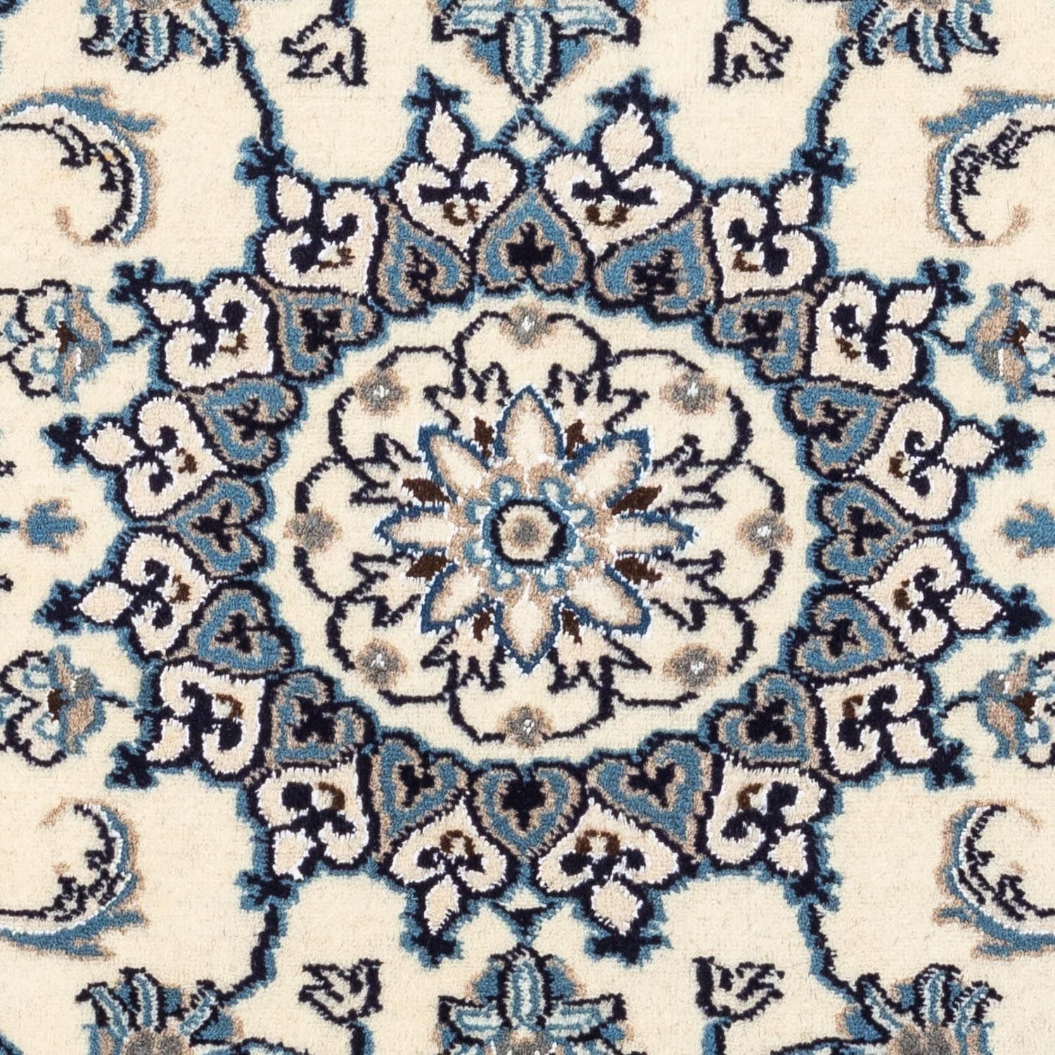Tapis persan - Nain - 136 x 86 cm - beige