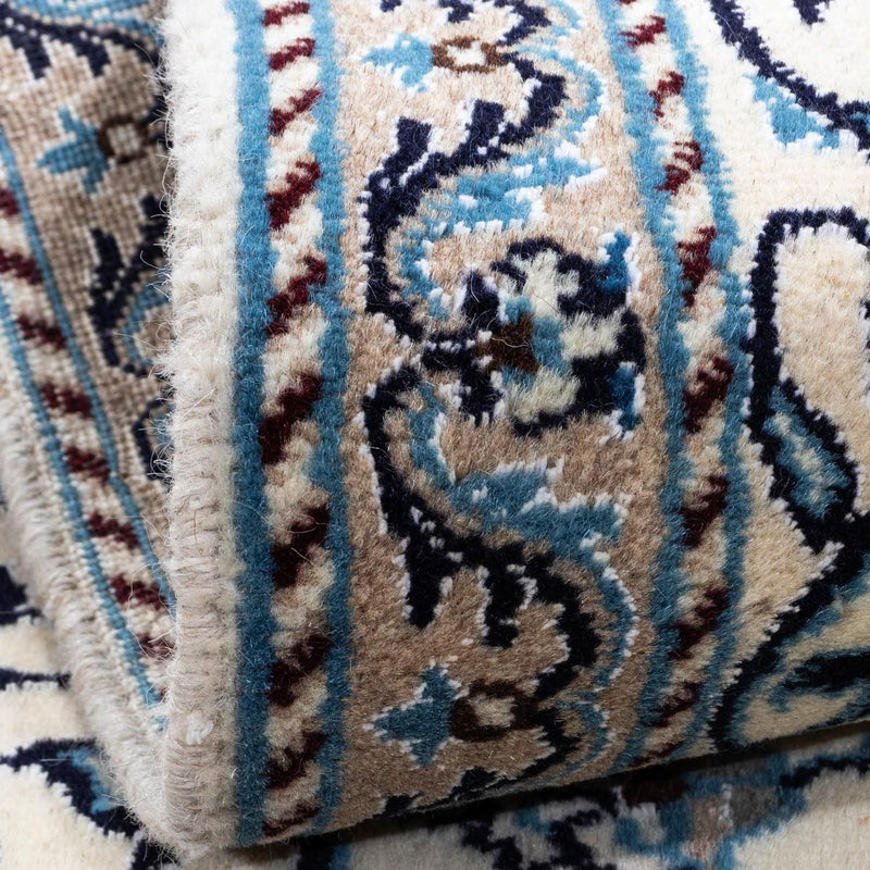 Tapis persan - Nain - 136 x 86 cm - beige