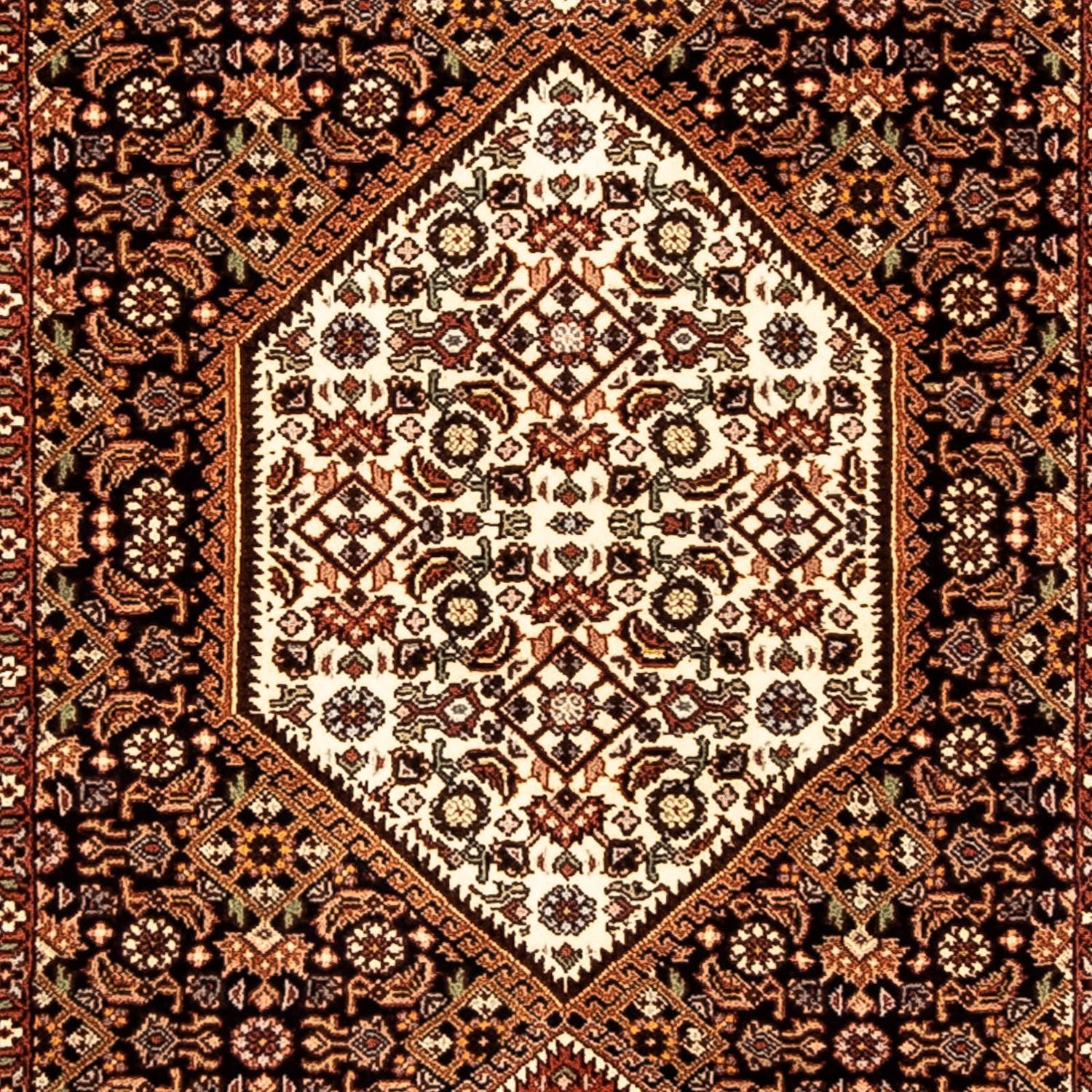 Tapis de couloir Tapis persan - Bidjar - 292 x 71 cm - multicolore