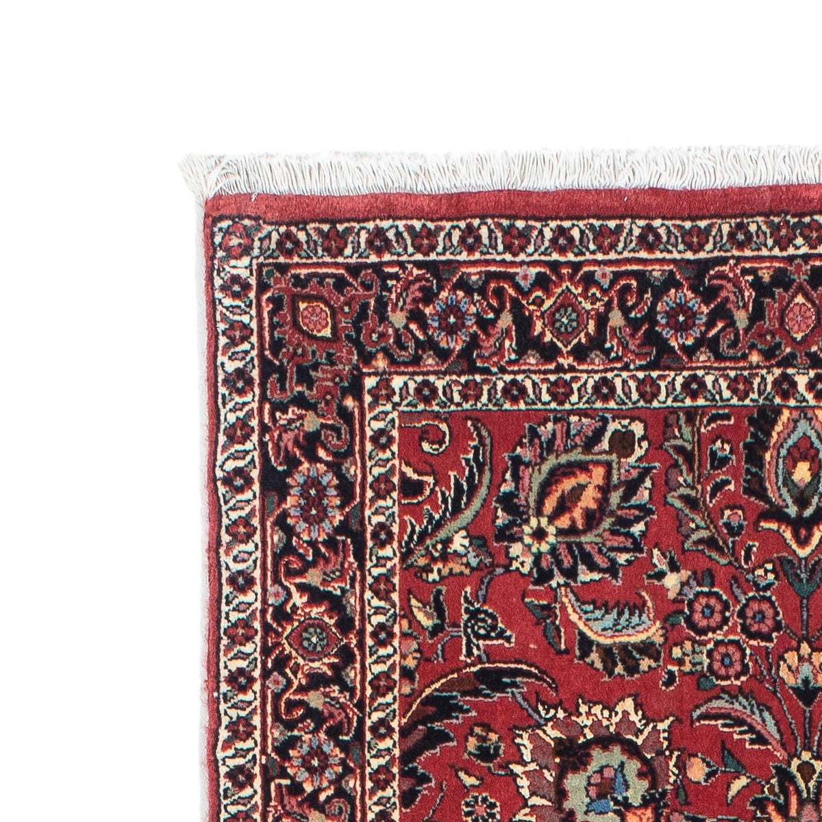 Tapis de couloir Tapis persan - Bidjar - 205 x 74 cm - rouge