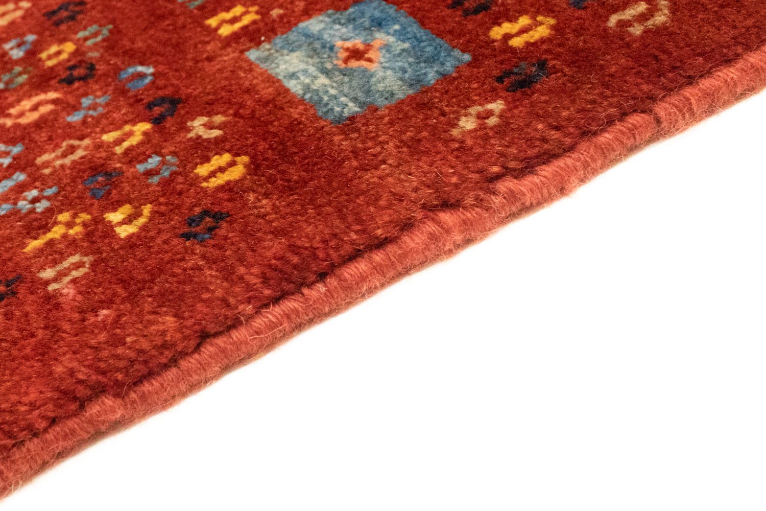 Tapis Gabbeh - Loribaft Persan - 276 x 193 cm - rouille
