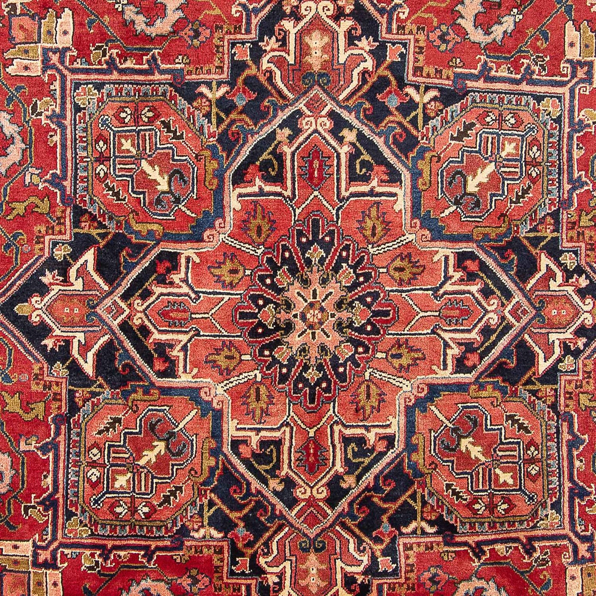 Tapis persan - Nomadic - 342 x 245 cm - rouge