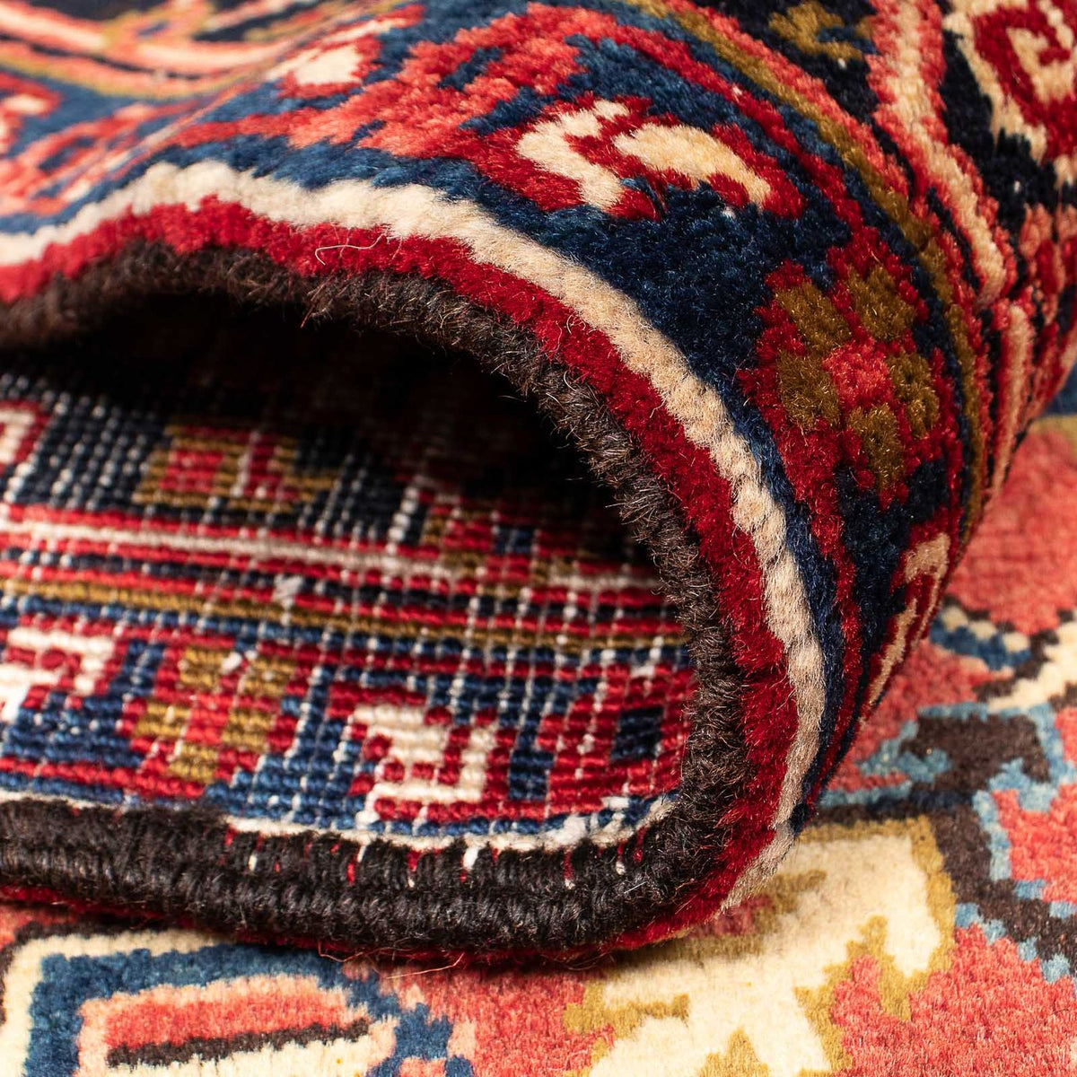 Tapis persan - Nomadic - 342 x 245 cm - rouge