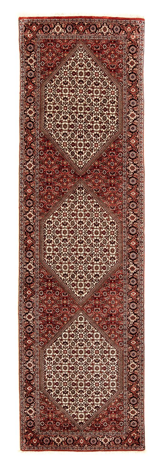 Tapis de couloir Tapis persan - Bidjar - 290 x 82 cm - multicolore