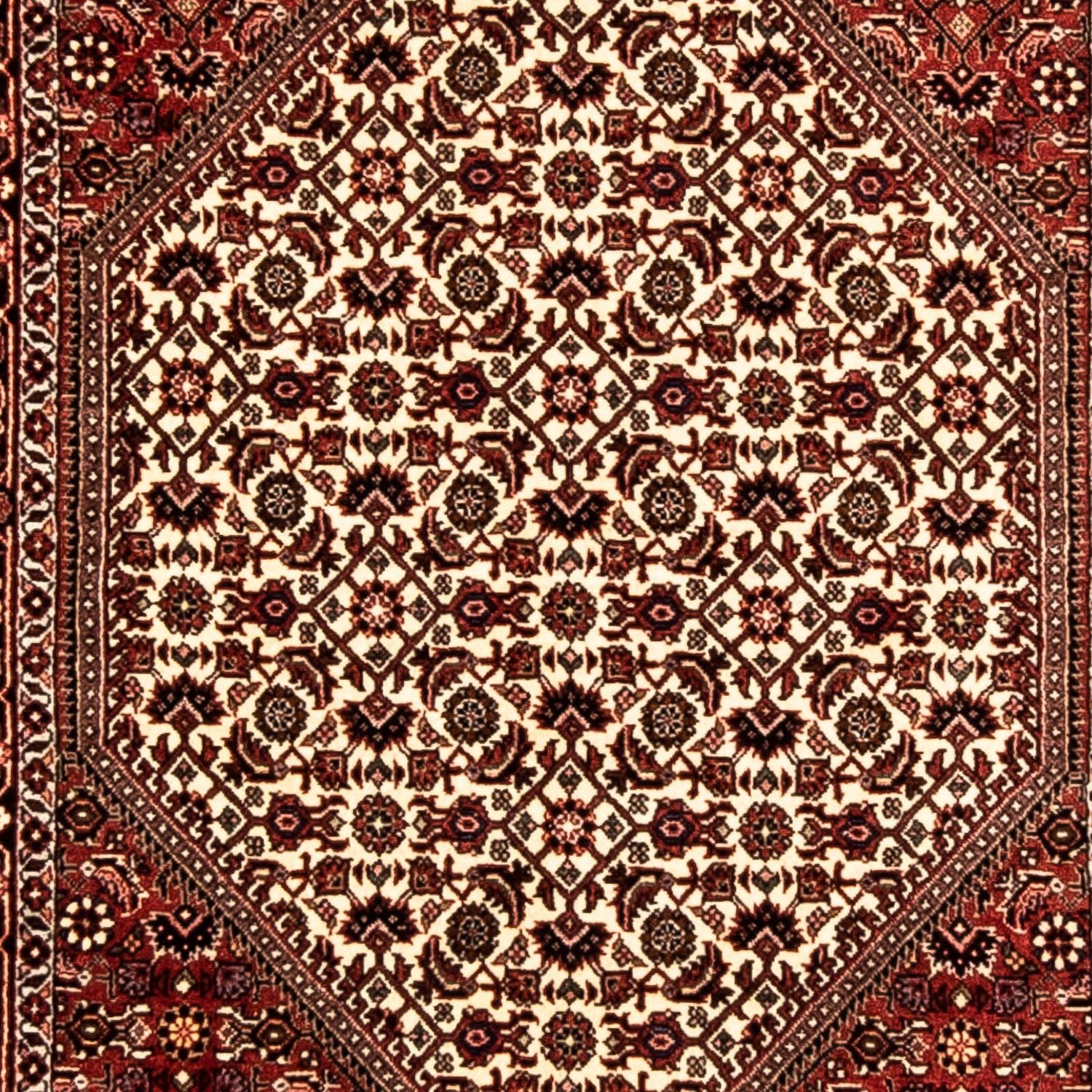 Tapis de couloir Tapis persan - Bidjar - 290 x 82 cm - multicolore