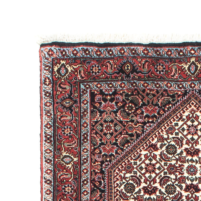 Tapis de couloir Tapis persan - Bidjar - 216 x 72 cm - bleu foncé